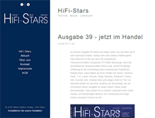 Tablet Screenshot of hifistars.de